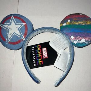 DISNEY PARKS 2023 MARVEL PRIDE COLLECTION MICKEY MOUSE EARS HEADBAND